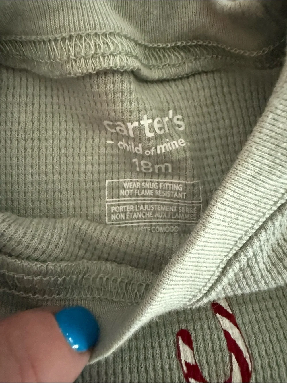 Infant Carter’s Christmas Pajama Bundle 18m